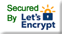Site Secured by Lets Encrypt